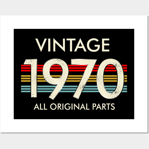 Vintage 1970 All Original Parts Wall Art by Vladis